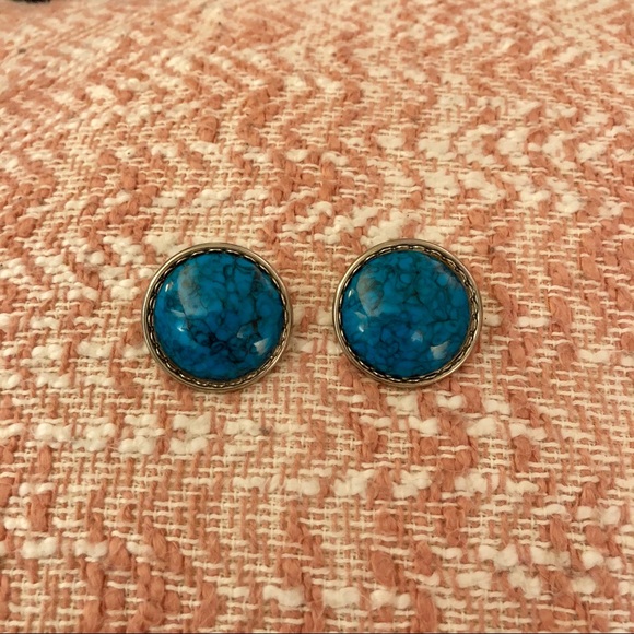 Jewelry Vintage Turquoise Clip On Earrings Poshmark